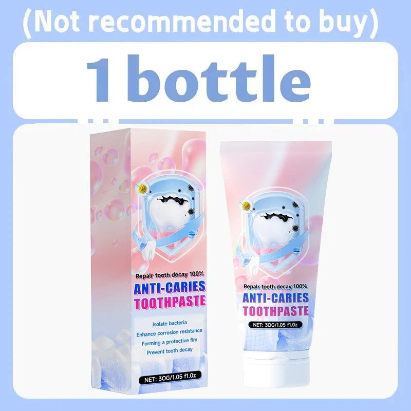 7-day oral toothpaste for preventing tooth decay and effectively removing dental plaque