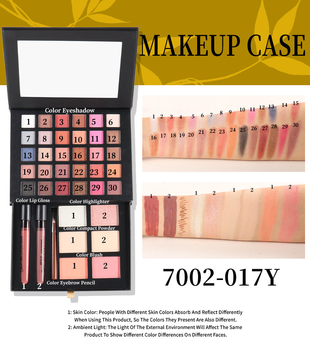 MISS ROSE All In One Makeup Kit for Women Full Set Make up Gift Set Face Primer Contour Eyeshadow Brushe Multi-Purposes Kits Box