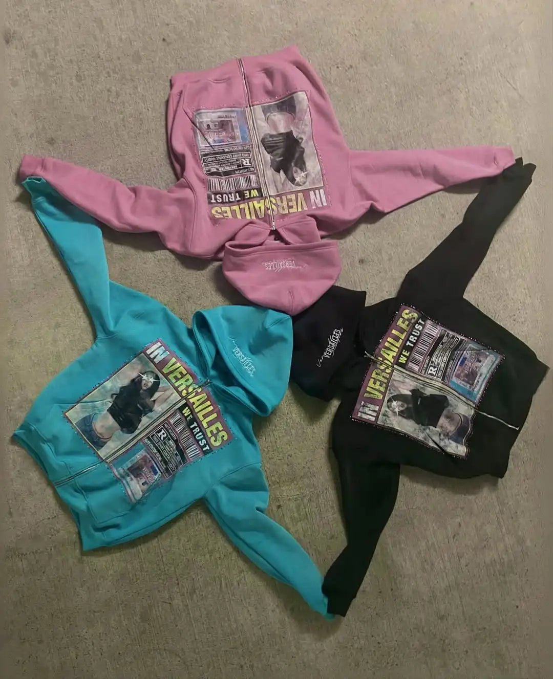 Retro Y2K Printed Hoodie – Gothic Streetwear, Loose Casual Sportswear for Men & Women, K-Pop Fashion