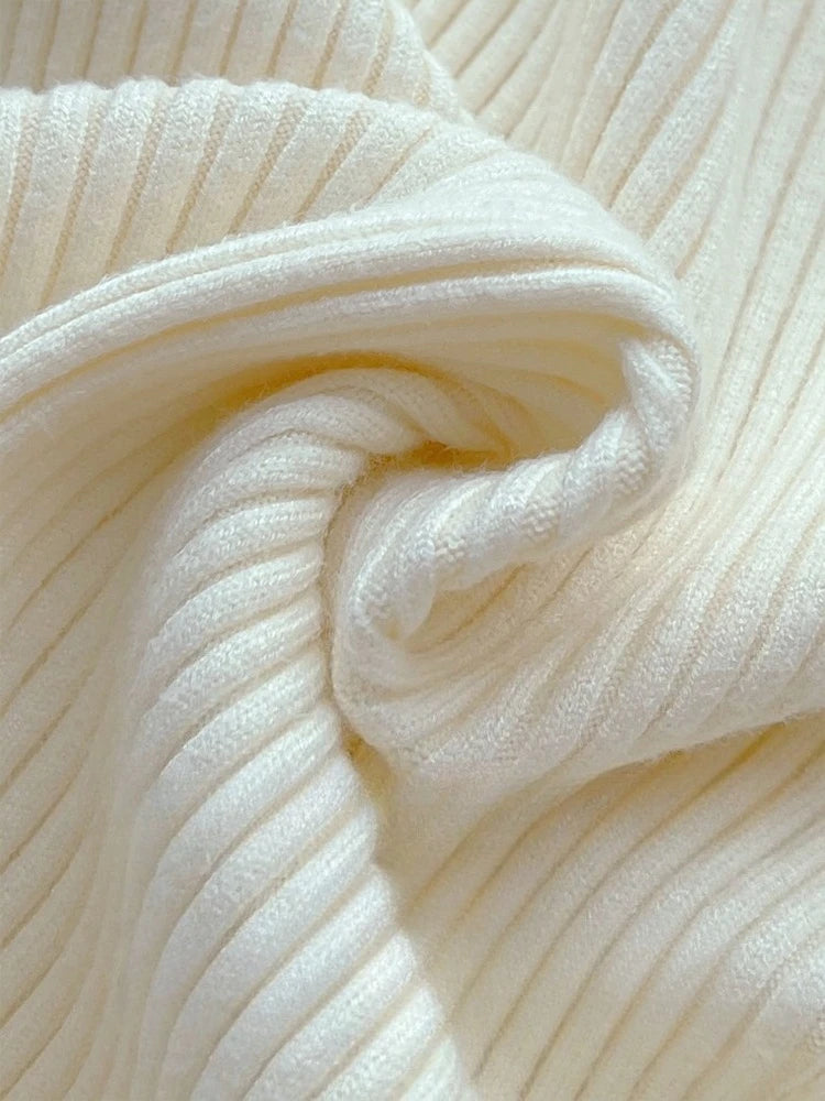 Women’s Korean Slim Turtleneck Sweater – Long Sleeve Casual Thick Knitted Pullover, Autumn/Winter Basic Top