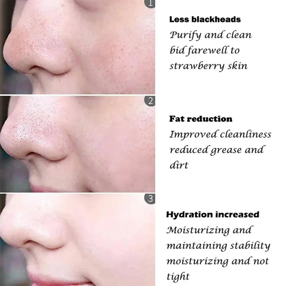 60g Blackhead Remove Mask Bamboo Charcoal Peel Off Skin Deep Oil-Control Shrink Pore Mask Cleansing Care U1F5