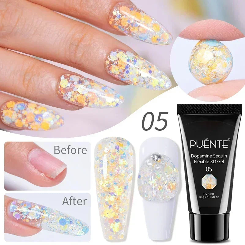 7.5ML Black Cat Eye Magnetic Glitter Gel Nail Polish Ultra-Bright Black Shine Long-Lasting Soak Off UV Nail Art Varnish Manicure