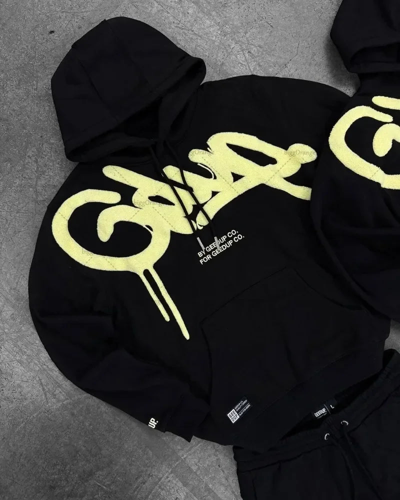 American High Street Y2K Hoodie – Women’s Retro Harajuku Letter Oversized Street Hip-Hop Sweatshirt