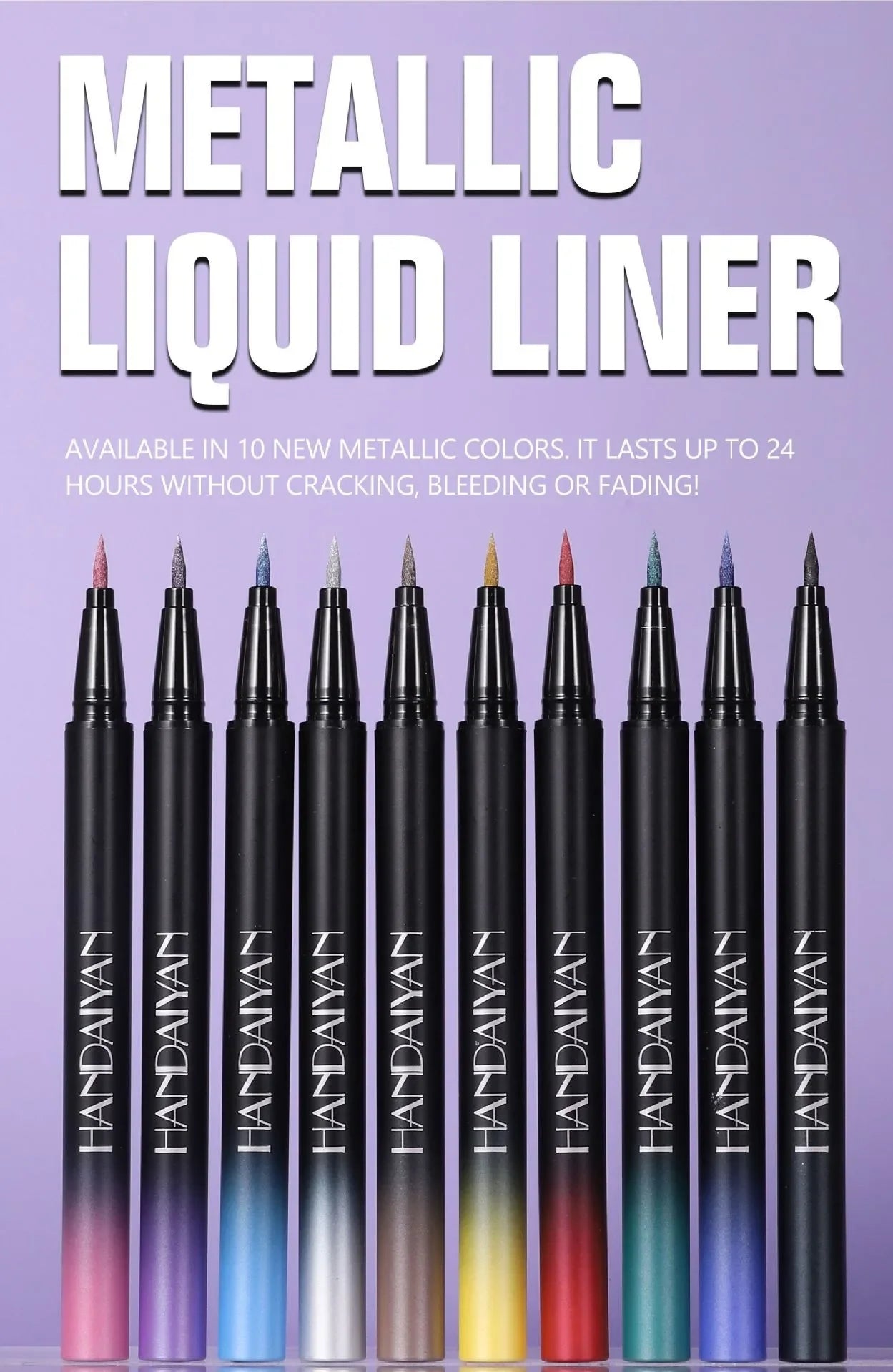 Pearlescent Eyeliner Stick Pen Glitter Eyes Shadow Waterproof Shimmer Eye Liner Pen Shiny High-gloss Cosmetics Beauty Make Up