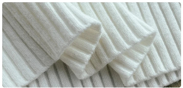 Women’s Korean Slim Turtleneck Sweater – Long Sleeve Casual Thick Knitted Pullover, Autumn/Winter Basic Top