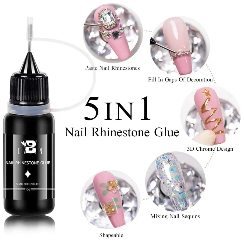 BOZLIN 7.5ML Amber Moonlight Cat Magnetic Gel Nail Polish White Light Magnetic Nail Sparkling Glitter Semi Permanent Varnish
