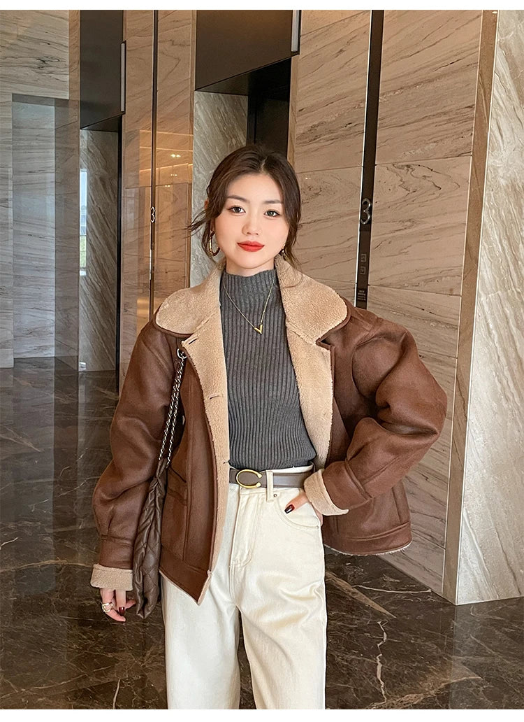 Women’s Korean Slim Turtleneck Sweater – Long Sleeve Casual Thick Knitted Pullover, Autumn/Winter Basic Top