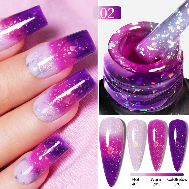 7.5ML Black Cat Eye Magnetic Glitter Gel Nail Polish Ultra-Bright Black Shine Long-Lasting Soak Off UV Nail Art Varnish Manicure