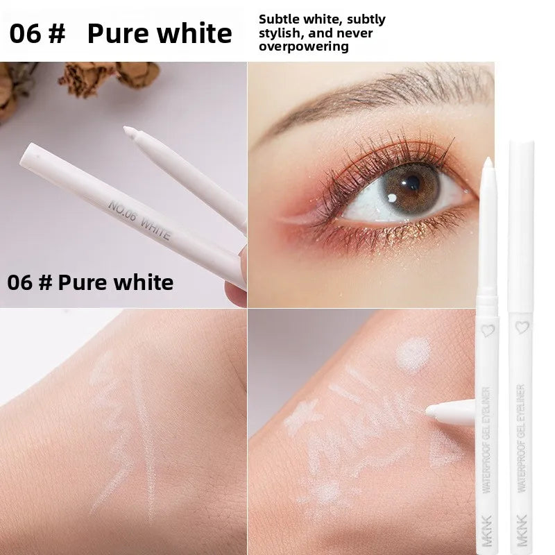 Black Brown Quick-drying Eyeliner Waterproof Liquid Eyeliner Gel Pen Long Lasting Smooth Pencil Not Blooming Eye Makeup Cosmetic