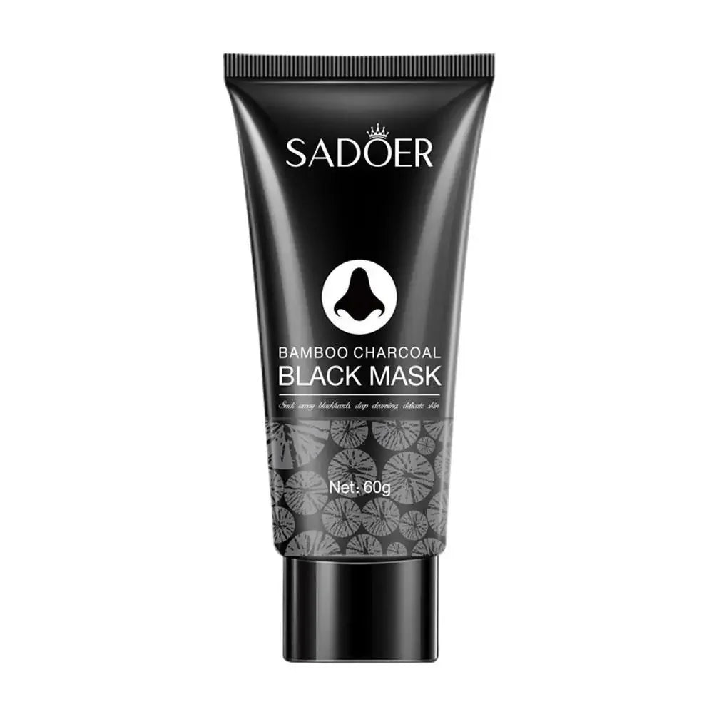 60g Blackhead Remove Mask Bamboo Charcoal Peel Off Skin Deep Oil-Control Shrink Pore Mask Cleansing Care U1F5